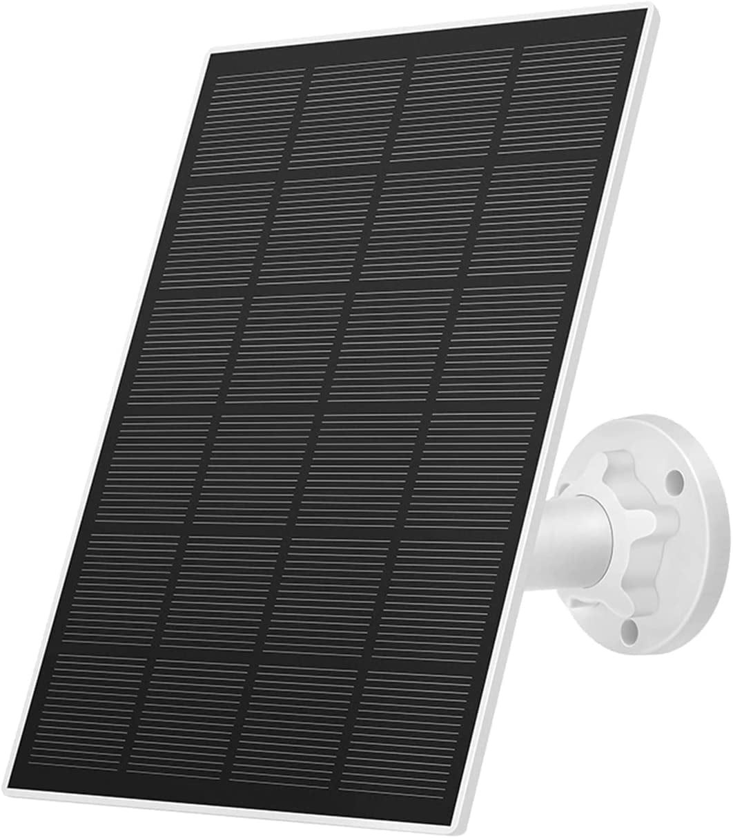 Netvue Type C Solar Panel for Birdfy, IP65 Waterproof for Outdoors, Continuously Power Supply, 360° Swivel Bracket
