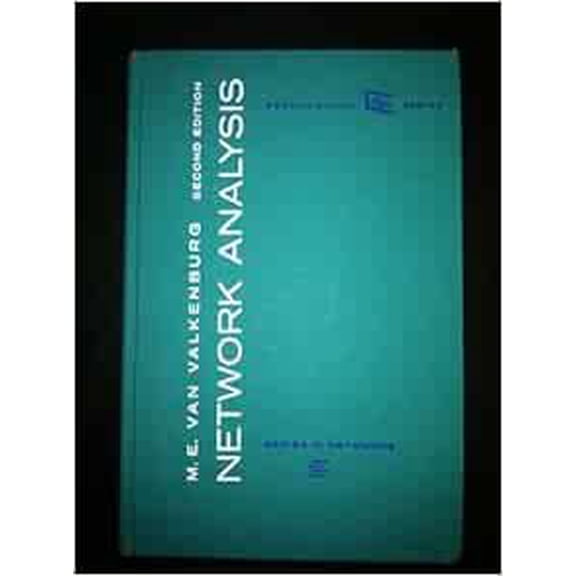 Pre-Owned Network Analysis (Hardcover) 0136108407 9780136108405