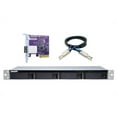 thumbnail image 1 of Network Attached Storage TL-R400S-US 1U 4Bay rackmount SATA JBOD expansion unit with QXP-400eS-A1164 PCI Express, 1 of 1