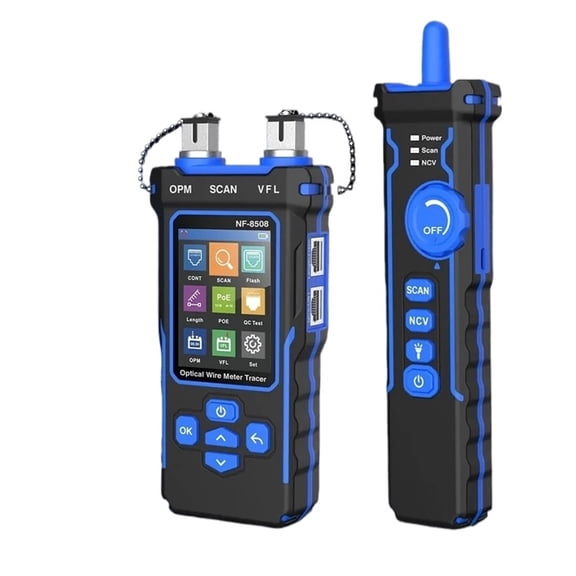 Network Cable Tester CAT5 CAT6 POE Network Line Finder OPM VFL 10mw Tester ,Precision Tool