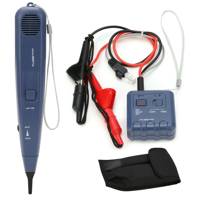Network Cable Tester Handheld Telephone Line Finder Audio Generator