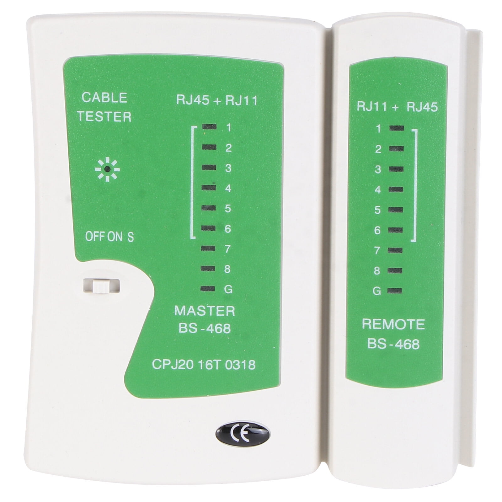 Network Cable Tester LAN RJ45 RJ11 Cat 5 Line Tool Broadband Connection
