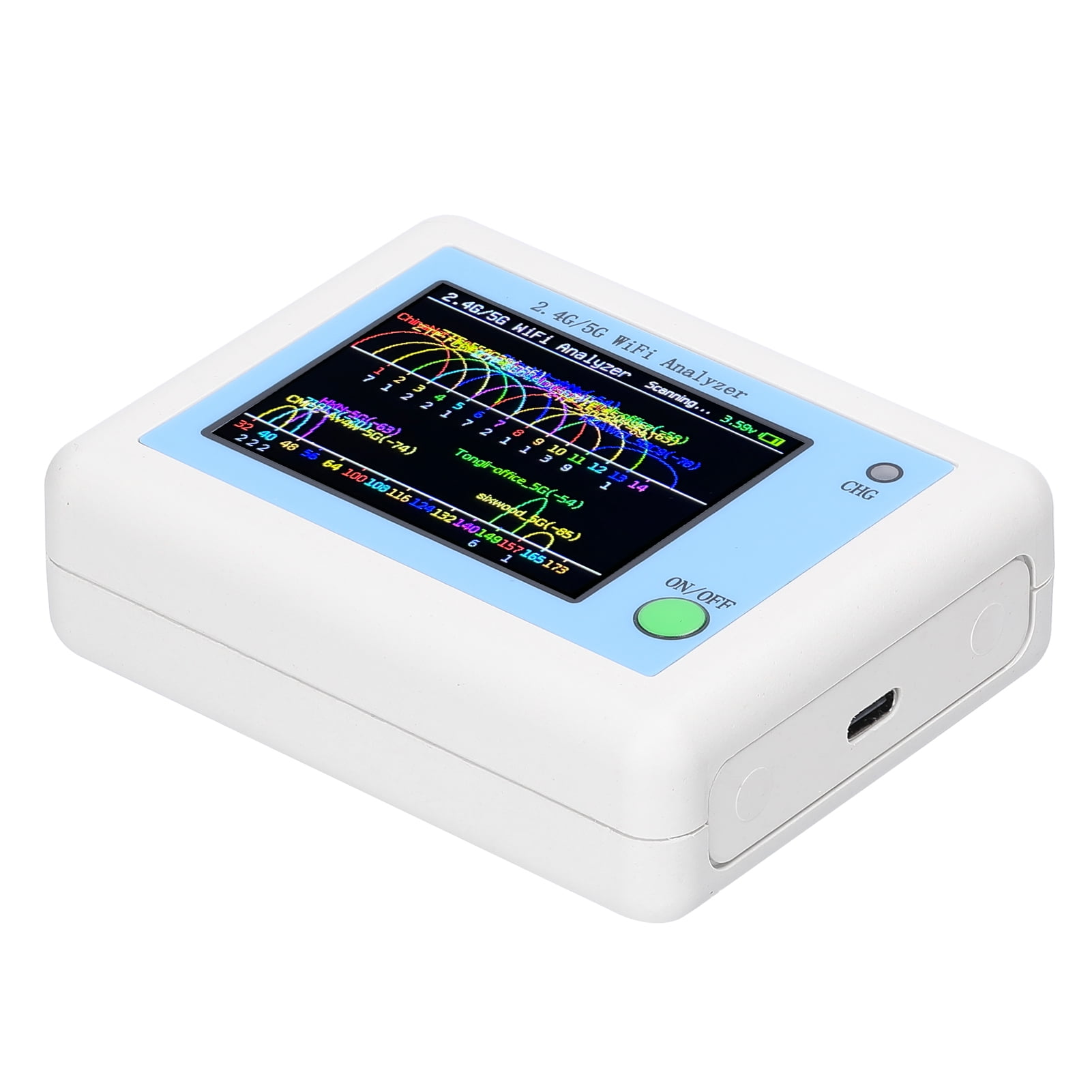 Tester Routerów Network Cable Tester,Network Cable Tester 2.4inch Color Display Wifi ...