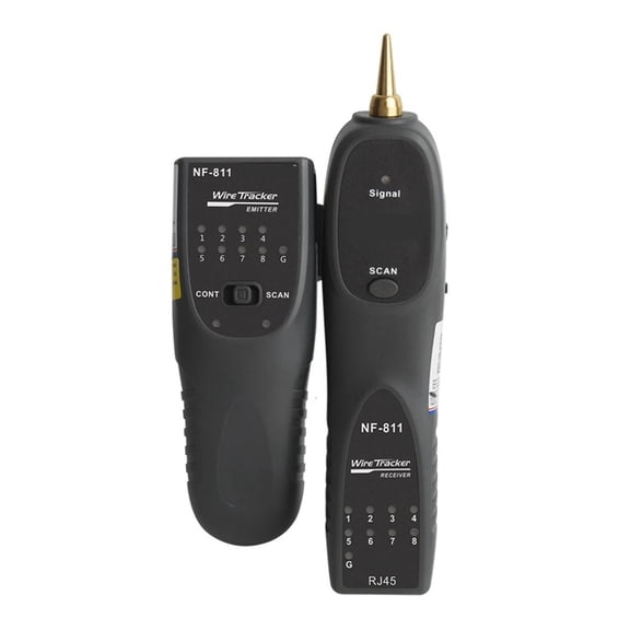 Network Cable Tester RJ11 RJ45 Telephone Wire Tracker Toner Ethernet Cable Detector Line Continuity Test Tool ,circuit check
