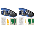 Network Cable Tester RJ45 Crimp Tool Kit CAT5 CAT5E CAT6 Crimping Tool