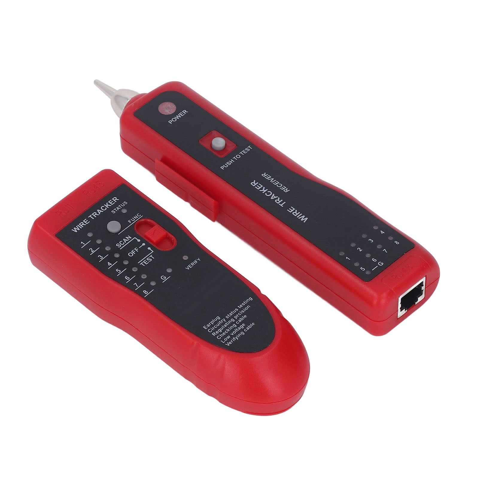 Network Cable Tester, Simple Operation Line Testing Wire Tracer With