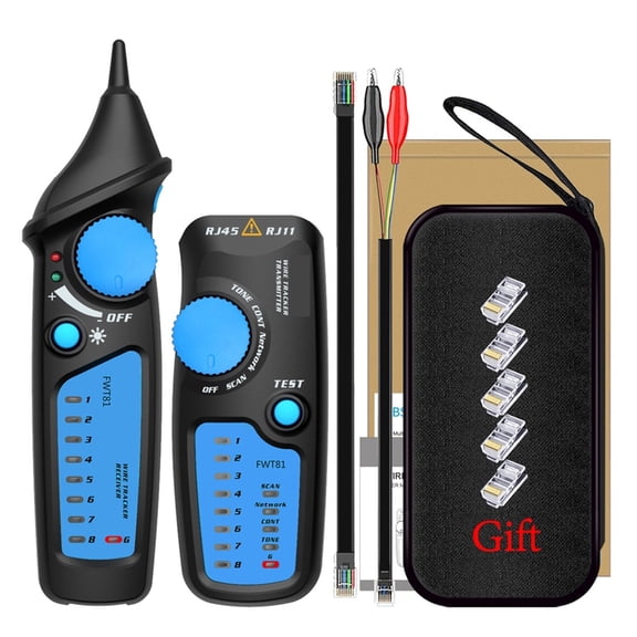 Network Cable Tracker Detecteur FWT81 RJ11/45 Lan Ethernet Phone Wire TesterTelecom Tool Electrified Work 48V ,Fast Responses