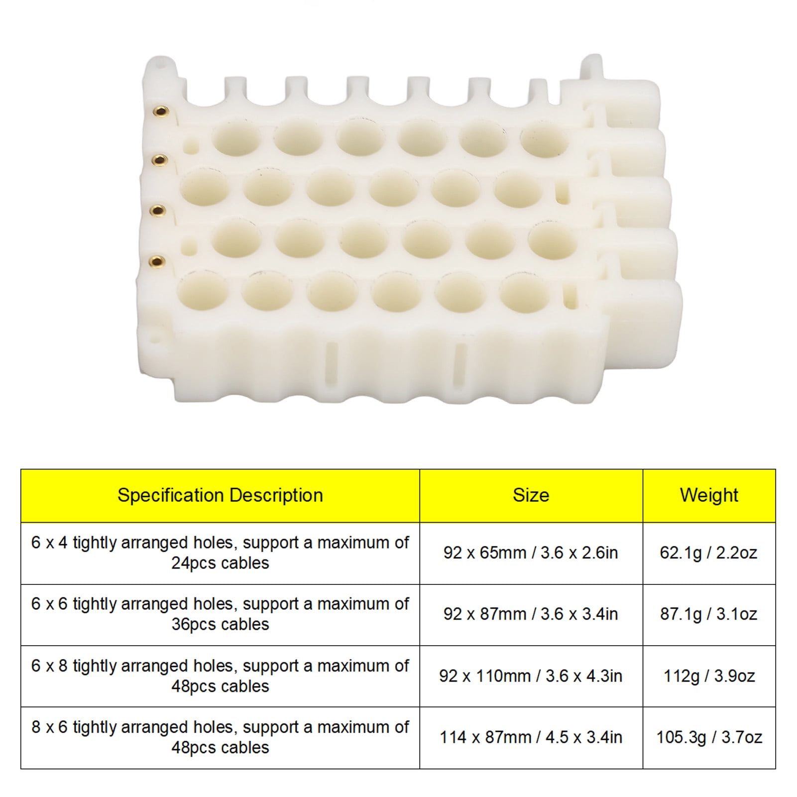 Network Cable , 9mm Hole Comb, Organize CAT Cables, Reliable Build ...