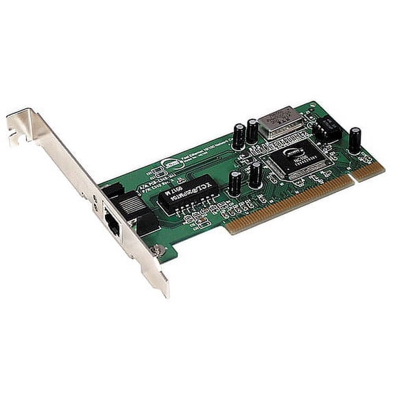 Network Everywhere... Network Card and Cable... Fast Ethernet 10/100 Network Card.