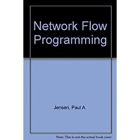 Pre-Owned Network Flow Programming (Hardcover) 0471044717 9780471044710