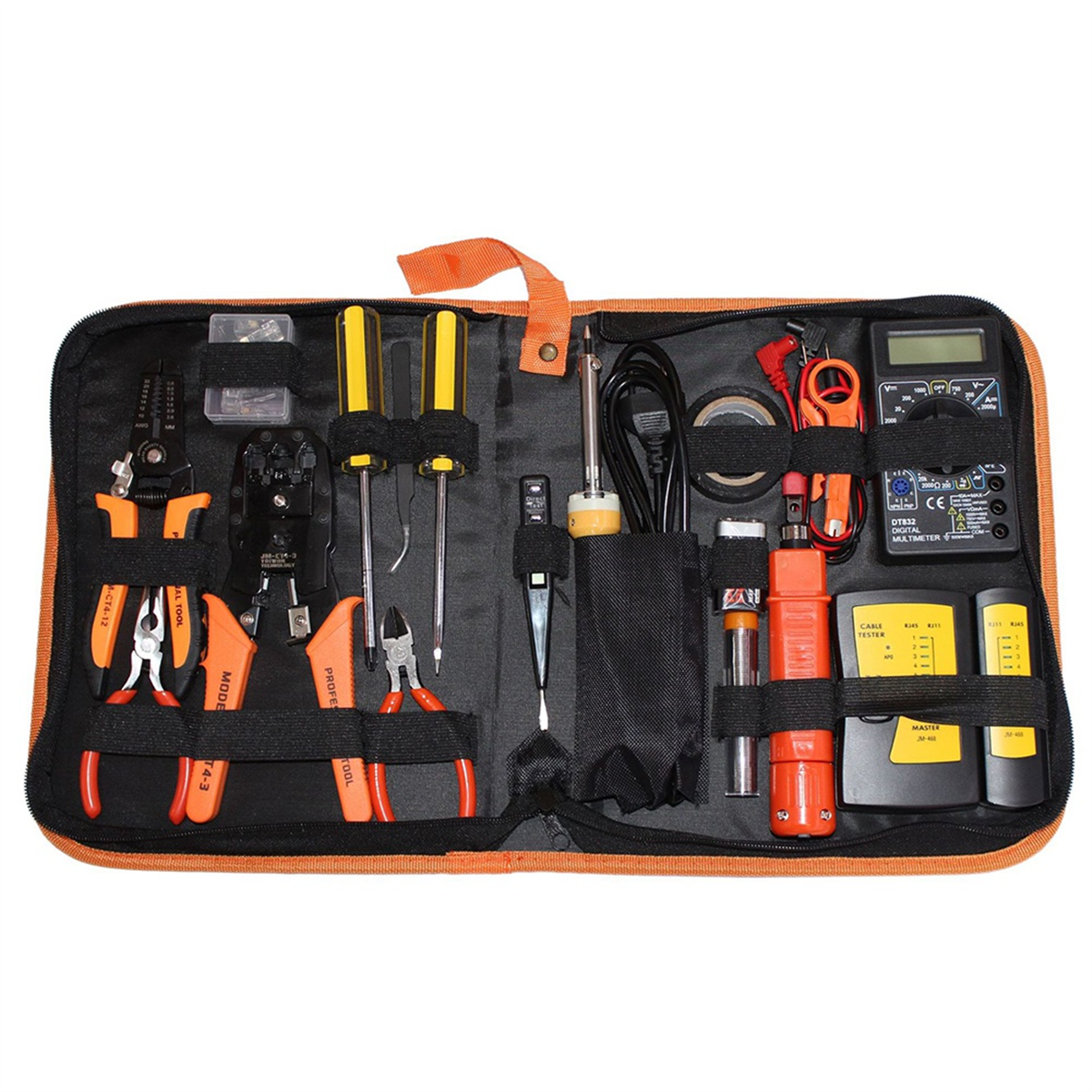 Network Maintenance Tool Set Network Maintenance Tool Set Network Maintenance Tool Network Cable Measuring Tool US Plug