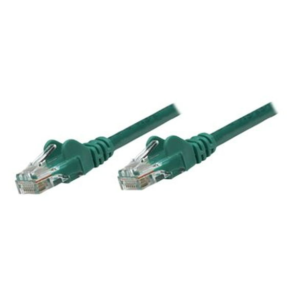 Network Patch Cable, Cat5e, 0.5m, Green, CCA, U/UTP, PVC, RJ45, Gold Plated Contacts, Snagless, Booted, Lifetime Warranty