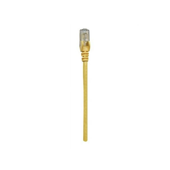 Network Patch Cable, Cat6, 10m, Yellow, CCA, U/UTP, PVC, RJ45, Gold Plated Contacts, Snagless, Booted, Lifetime Warranty