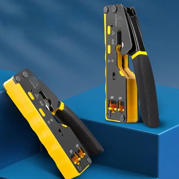 Network Pliers Multi Tool, Desktop Crimping Tool for Cable Wire Work