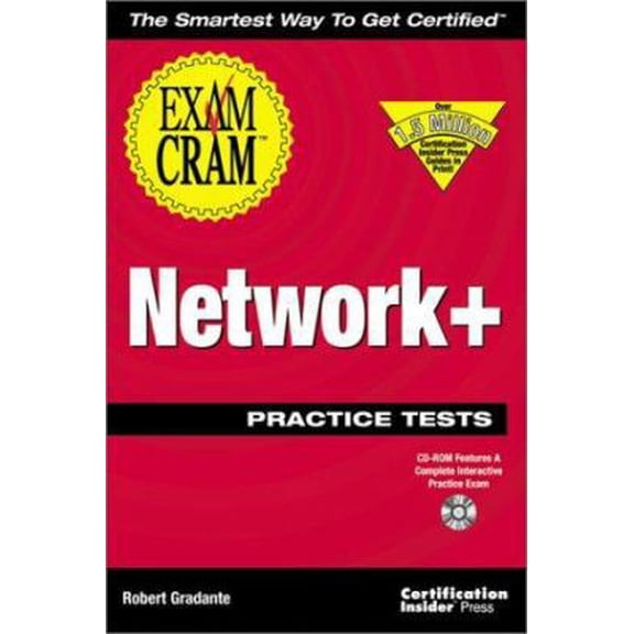 Pre-Owned Network+ Practice Test Exam Cram (Paperback) 1576104842 9781576104842