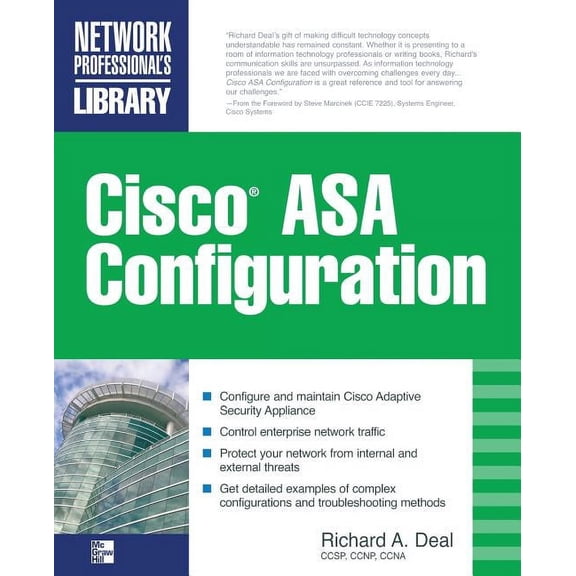 Network Professional's Library Cisco ASA Configuration, (Paperback)
