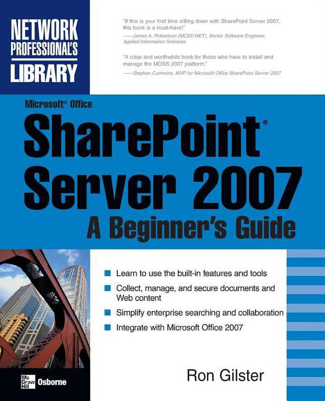 Network Professional's Library Microsoft(r) Office Sharepoint(r) Server  2007: A Beginner's Guide, (Paperback), image size:1052x1296