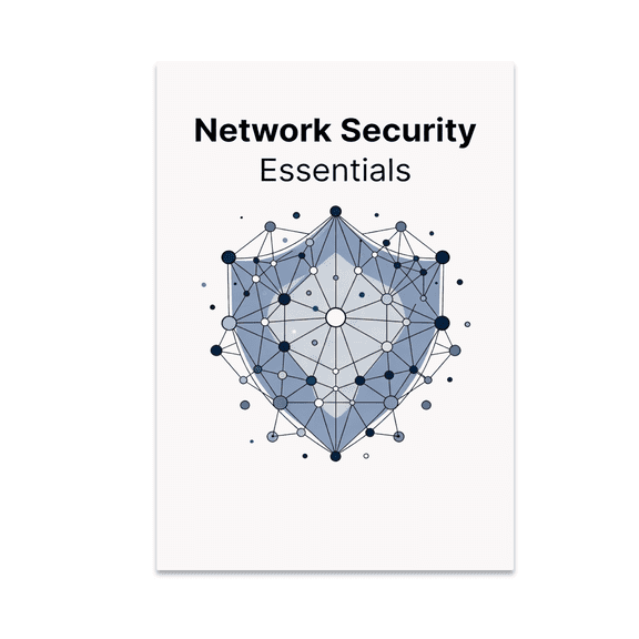 Network Security Essentials Poster - Cybersecurity Enthusiast - 13x19 Poster Print