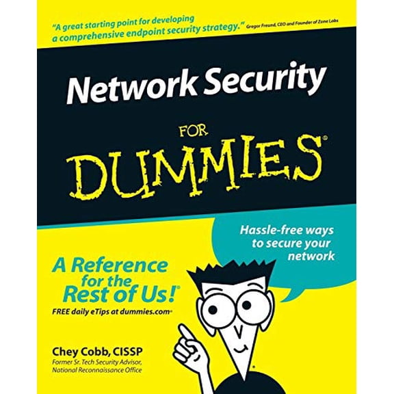Pre-Owned Network Security for Dummies (Paperback) 0764516795 9780764516795