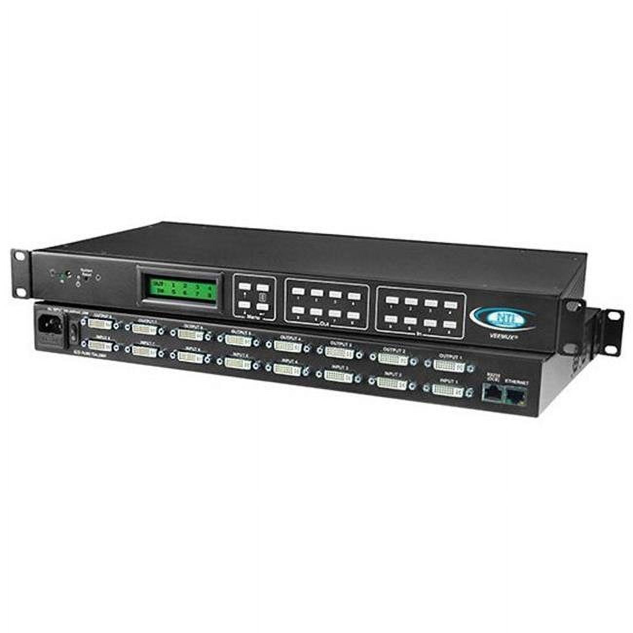 Network Technologies SM-32X32-DVI-LCD 32 x 32 in. DVI Video Matrix Switch -  Walmart.com