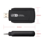 Network card,Usb Wifi Adapter Band Wifi Network Adapter Lan Usb Lan Usb Ethernet Wifi Network Wifi Usb Adapter Ethernet Dual Band Qinquan Xibany Adapter Eryue Usb