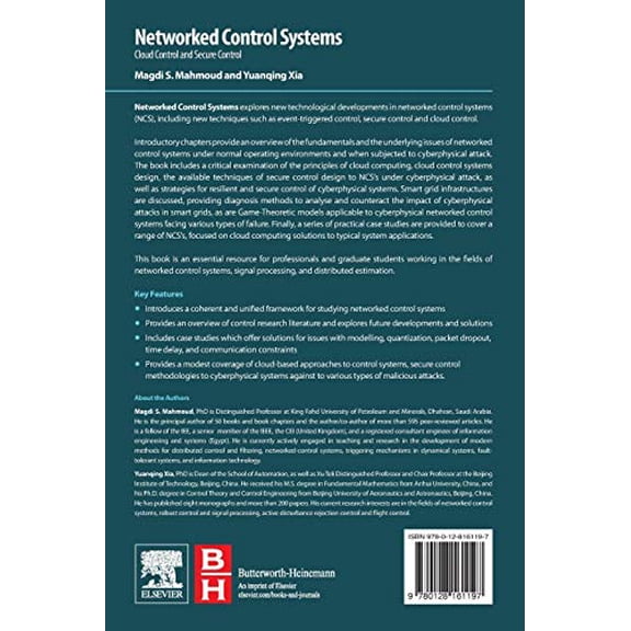 Pre-Owned Networked Control Systems: Cloud Control and Secure Control, (Paperback)