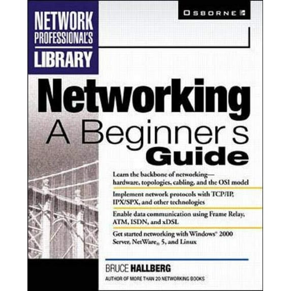 Pre-Owned Networking: A Beginner's Guide, 9780072122268, 0072122269, Paperback,