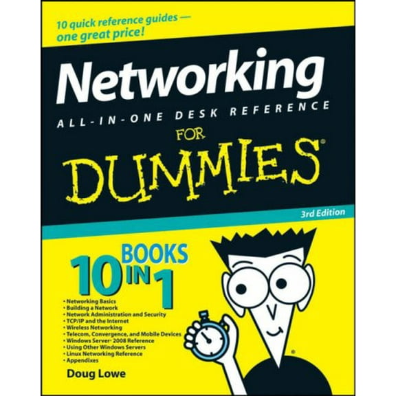 Pre-Owned Networking All-in-one Desk Reference For Dummies Paperback
