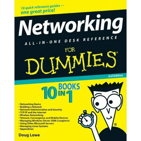 Pre-Owned Networking All-in-one Desk Reference For Dummies Paperback