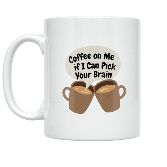 Networking Coffee Quotes - Professional Networker - 11 oz Ceramic Coffee Mug