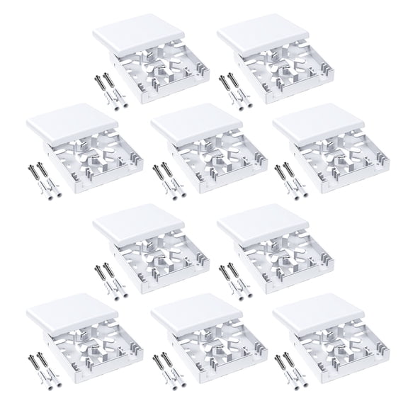 Networking Fiber Opt Wall Panel Plate for Heat Dissipation Supporting 86 Type Standard Fiber Opt Patches Box