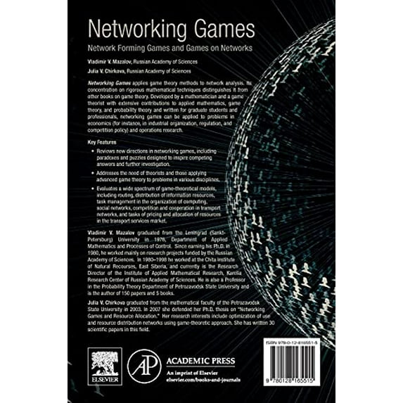 Pre-Owned Networking Games: Network Forming Games and Games on Networks (Paperback)