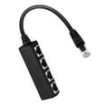 thumbnail image 1 of Networking RJ45 Connector Extender Adapter Cable RJ45 Splitter Ethernet, 1 of 8