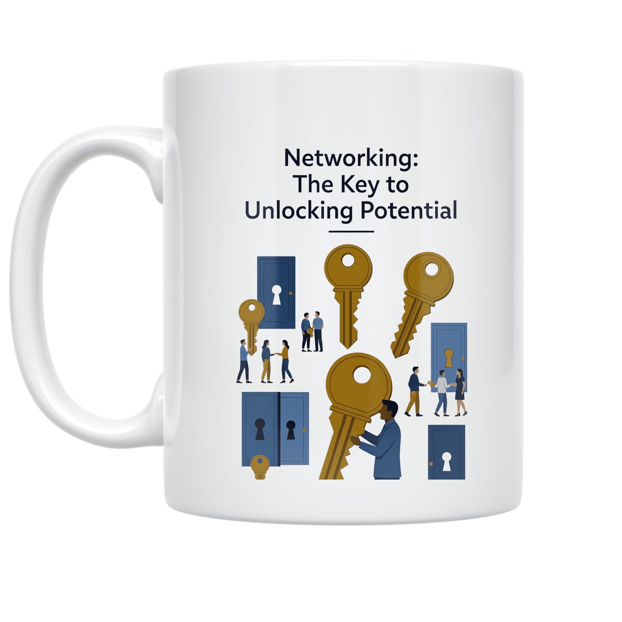 Networking: The Key to Unlocking Potential - Corporate Audience - 11 oz ...