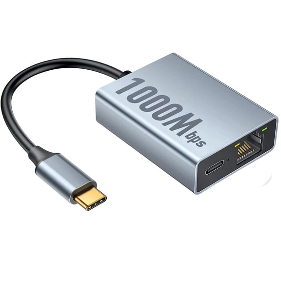 Networking USB C Hubs Metal Build PD100W Gigabit Ethernet Ensuring Stable Internet Connection Remote Work