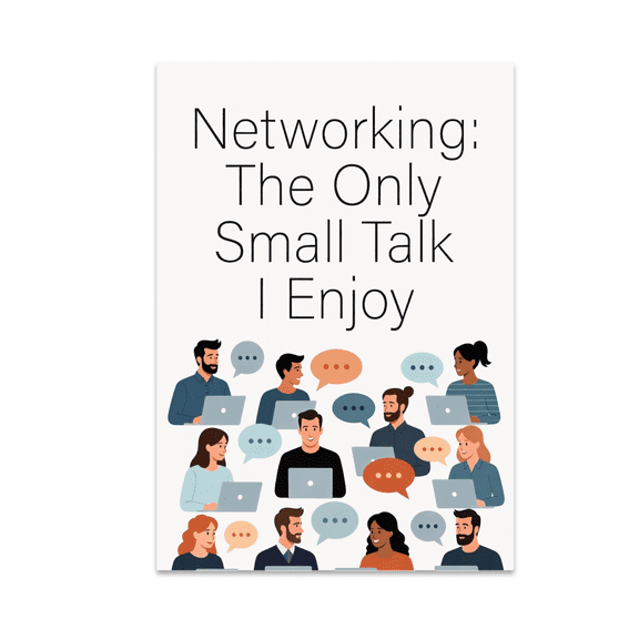 Networking Wall Decor - Freelance Professional - 13x19 Poster Print