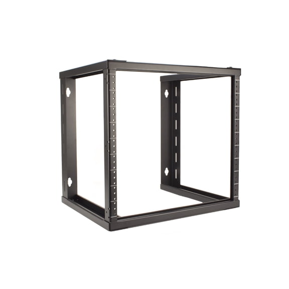 Networx 12U Open Frame Wall Mount Rack [101 Series, 16" Deep, Flat-Packed]