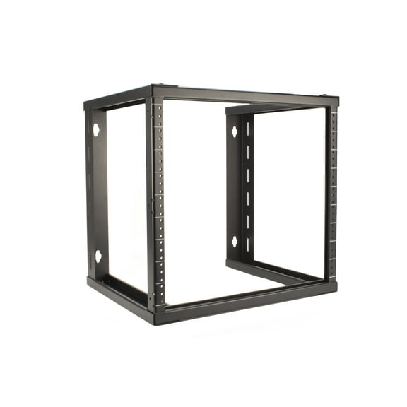 Networx 12U Open Frame Wall Mount Rack [101 Series, 16" Deep, Flat-Packed]