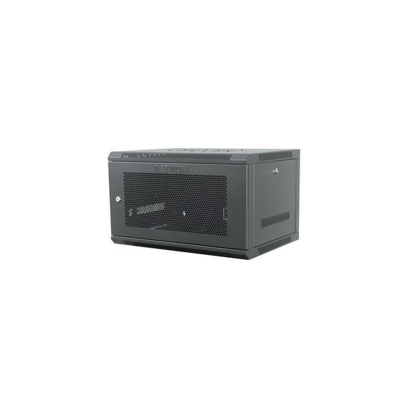 Networx 9U Wall Mount Cabinet - 102 Series, 18" Deep, Compact & Lockable Network Rack, Flat-Packed for Easy Installation