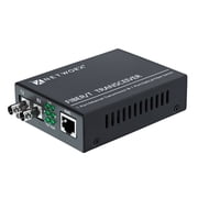 Gigabit Fiber Media Converter - 1000Base-SX, ST Multimode, 550m, 850nm