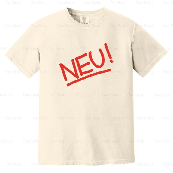 Neu! Neu! Album Krautrock Experimental Rock German Band Music, Comfort Color T-Shirt Unisex, up to 4XL