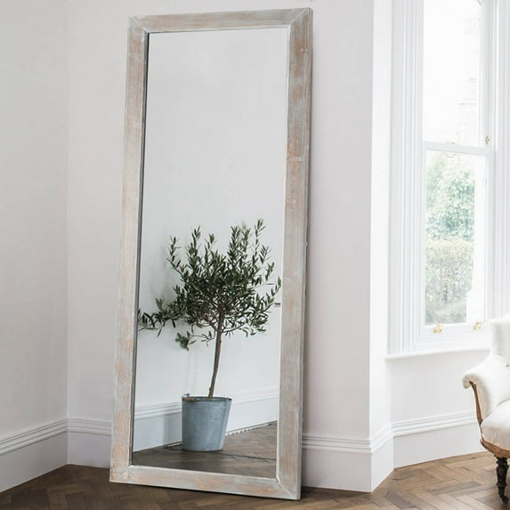 65"x22" Modern Rectangle Full Length Mirror Full Mirror Floor Mirror with Standing