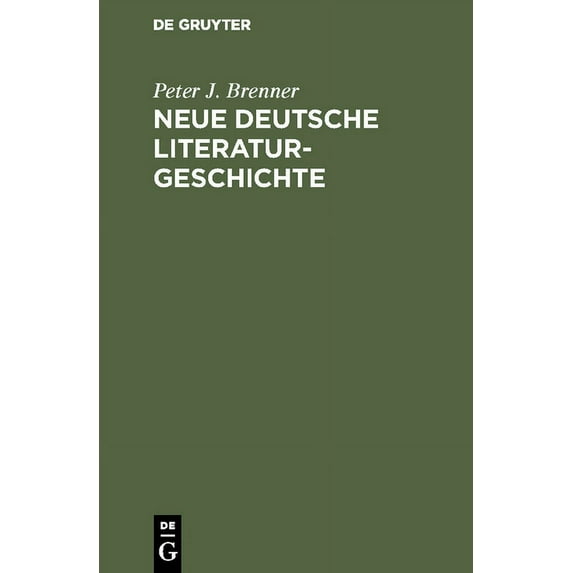 Neue Deutsche Literaturgeschichte: Vom Ackermann Zu Günter Grass, (Hardcover)