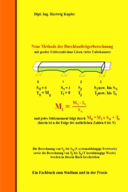 Neue Methode Der Durchlauftraegerberechnung