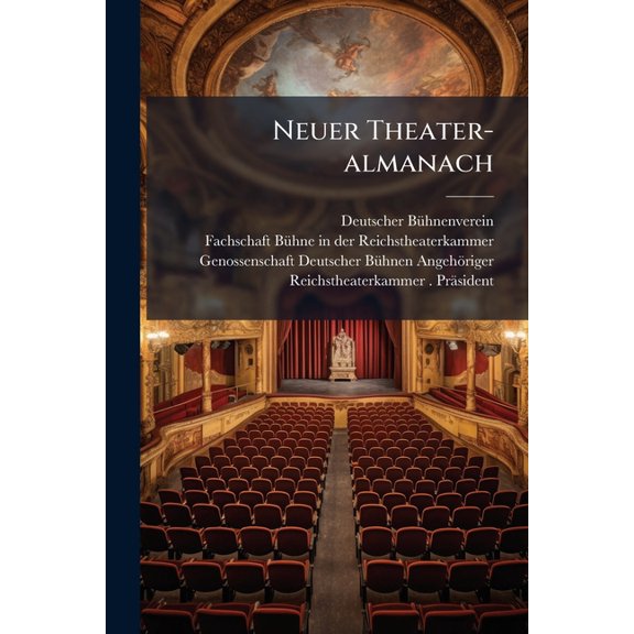 Neuer Theater-almanach (Paperback)