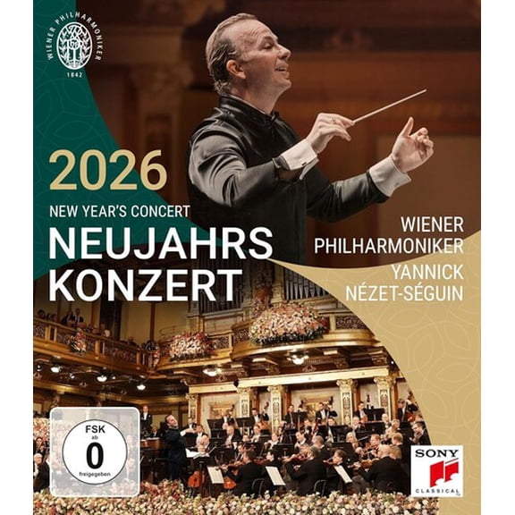 Neujahrskonzert 2026 / New Year's Concert 2026 (Blu-ray), Masterworks, Music & Performance