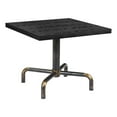 thumbnail image 1 of Neum Bistro Table Black Dining Table, Modern Style, Faux Wood MDF square shape tabletop, Plywood, Indoor Dining, 1 of 5
