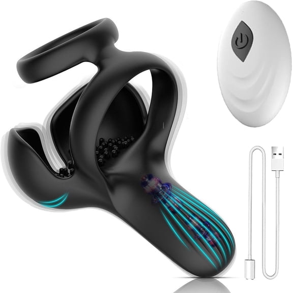 Neuman ApexDrive Pro App-Controlled Personal Massager, Black Silicone, IPX7 Waterproof