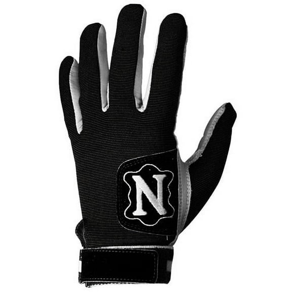 Neumann Tackified Receiver Football Gloves, (Black Medium)