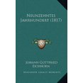 thumbnail image 1 of Neunzehntes Jahrhundert (1817) Paperback, 1 of 1